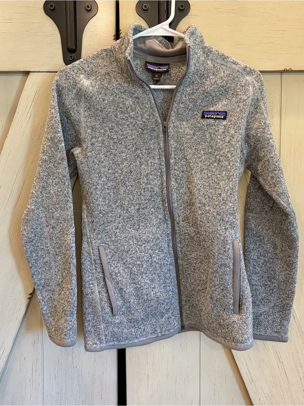 Patagonia Better Sweater Heather Gray Full-Zip Fleece Jacket Size XSmall